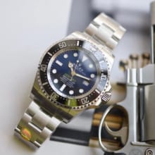 N厂 【新渐变蓝鬼王】Rolex劳力士海使型系列m126660-0002男士钢带潜水腕表