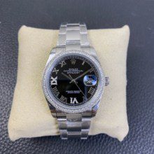 EW厂 【36mm】Rolex劳力士日志型系列m126284rbr中性款钢带腕表