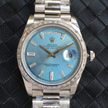 EW厂【40mm】Rolex劳力士星期日历日志型系列男女士钢带腕表