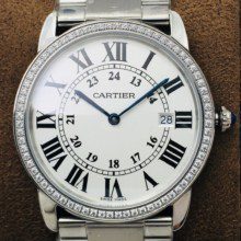 K11厂  【钻圈】CARTIER卡地亚RONDE DE CARTIER伦敦系列WR000251（29.5mm）WR000551（36mm）腕表