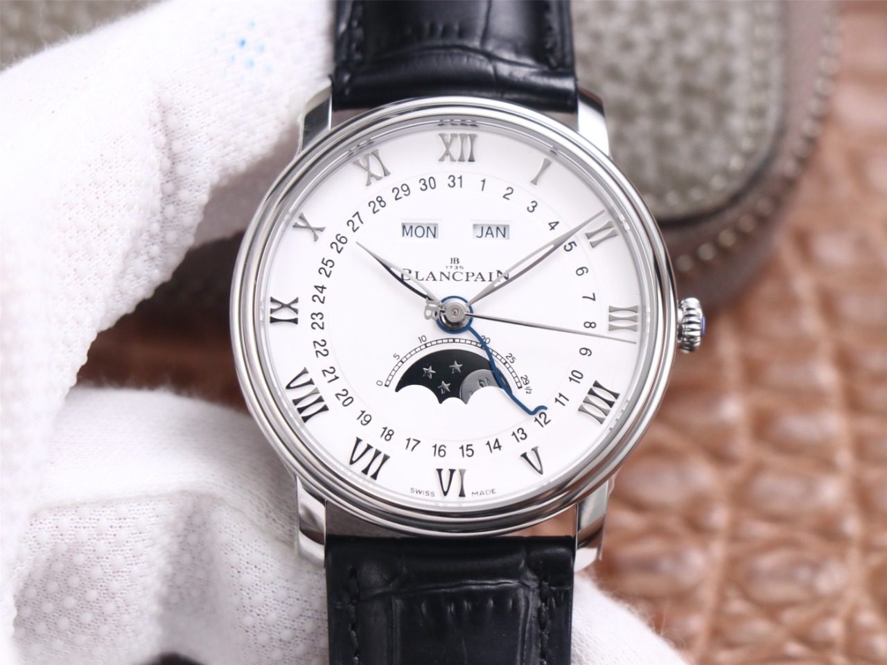 OM厂V3版 Blancpain宝珀经典系列6654-1127-55B腕表