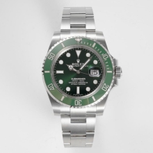 N厂 【青春版】 Rolex劳力士潜航者型绿水鬼系列116610LV-97200 绿盘潜水腕表