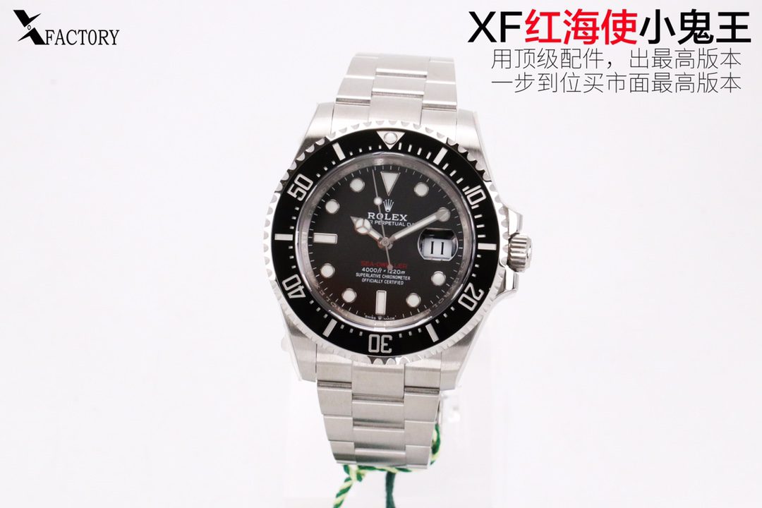 XF厂 【单红小鬼王】Rolex劳力士红海使型系列m126600-0001腕表