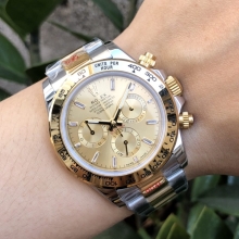 【间金】Rolex劳力士宇宙计型迪通拿系列m116503-0003钢带腕表
