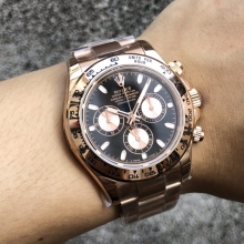 Rolex劳力士宇宙计型迪通拿系列m116505-0008钢带腕表