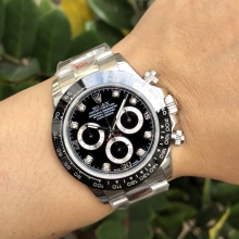 Rolex劳力士宇宙计型迪通拿系列m116500ln-0002钢带腕表