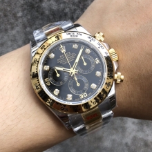 【间金】Rolex劳力士宇宙计型迪通拿系列m116503-0008钢带腕表