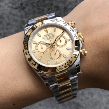 【间金】Rolex劳力士宇宙计型迪通拿系列m116503-0003钢带腕表
