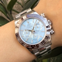 【冰蓝】Rolex劳力士宇宙计型迪通拿系列m116506-0002钢带腕表