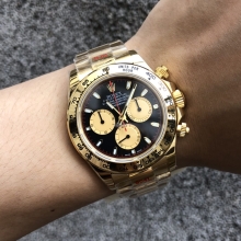 Rolex劳力士宇宙计型迪通拿系列m116508-0009钢带腕表