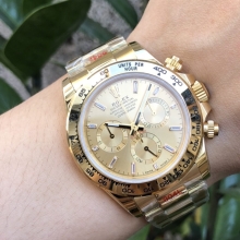 【全金】Rolex劳力士宇宙计型迪通拿系列m116508-0003钢带腕表