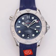 OMEGA Seamaster Diver 300M Beijing 2022 Special Edition 522.30.42.20.03.0012022 SS OR Factory 1:1 Best Edition Blue Dial on A8800