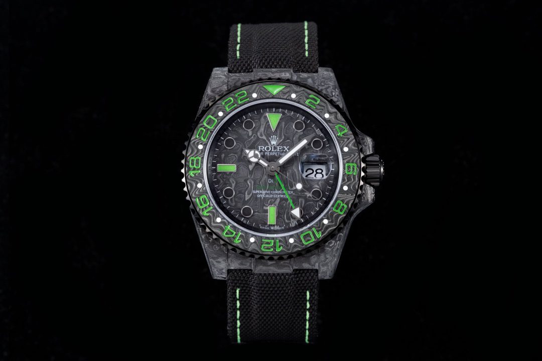 JH厂 【DIW改装款】Rolex劳力士格林尼治型II系列碳纤维表壳腕表
