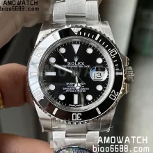 Rolex Submarine 116610LN-97200 40mm Clean Factory 1:1 Best Edition 904L SS Case Watch A3135 v4 Version