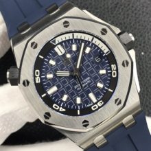 Audemars Piguet Royal Oak Offshore 42mm 15720ST BF Factory 1:1 Best Edition Blue Rubber Strap Watch