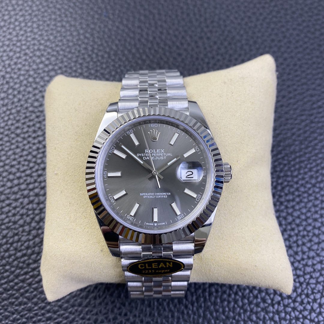 Rolex Datejust 41mm 126334-0014 Clean Factory 1: 1 Best Edition 904L SS Case Watch A3235