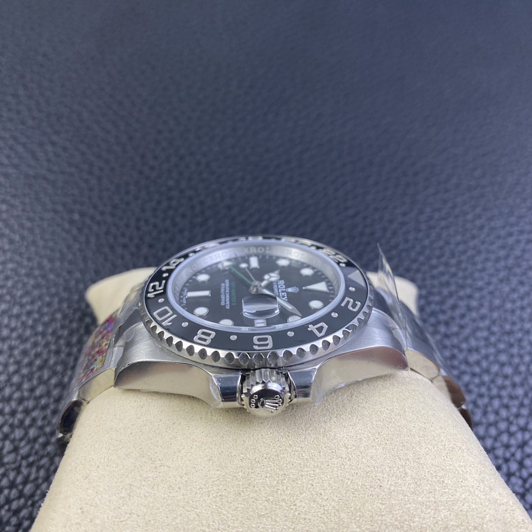 Rolex GMT Master II 40mm 116710LN-78200 Clean Factory 1:1 Best Edition 904L SS Case Watch A3186 Green Hands