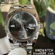 Clean厂 【五珠带】Rolex劳力士日志型DATEJUST系列m126334-0021腕表(绿罗&绿萝)