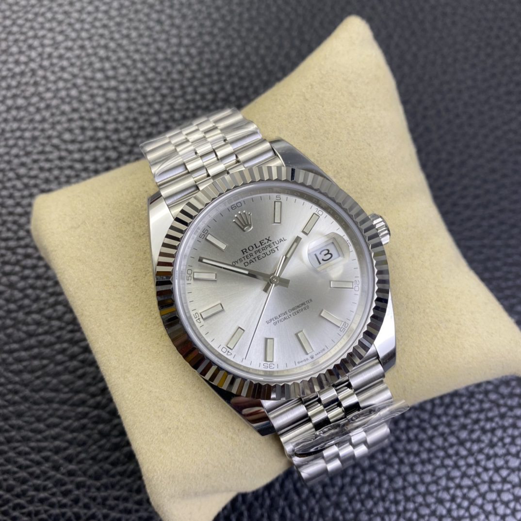 Rolex Datejust 41mm 126334 Clean Factory 1: 1 Best Edition 904L SS Case Watch A3235