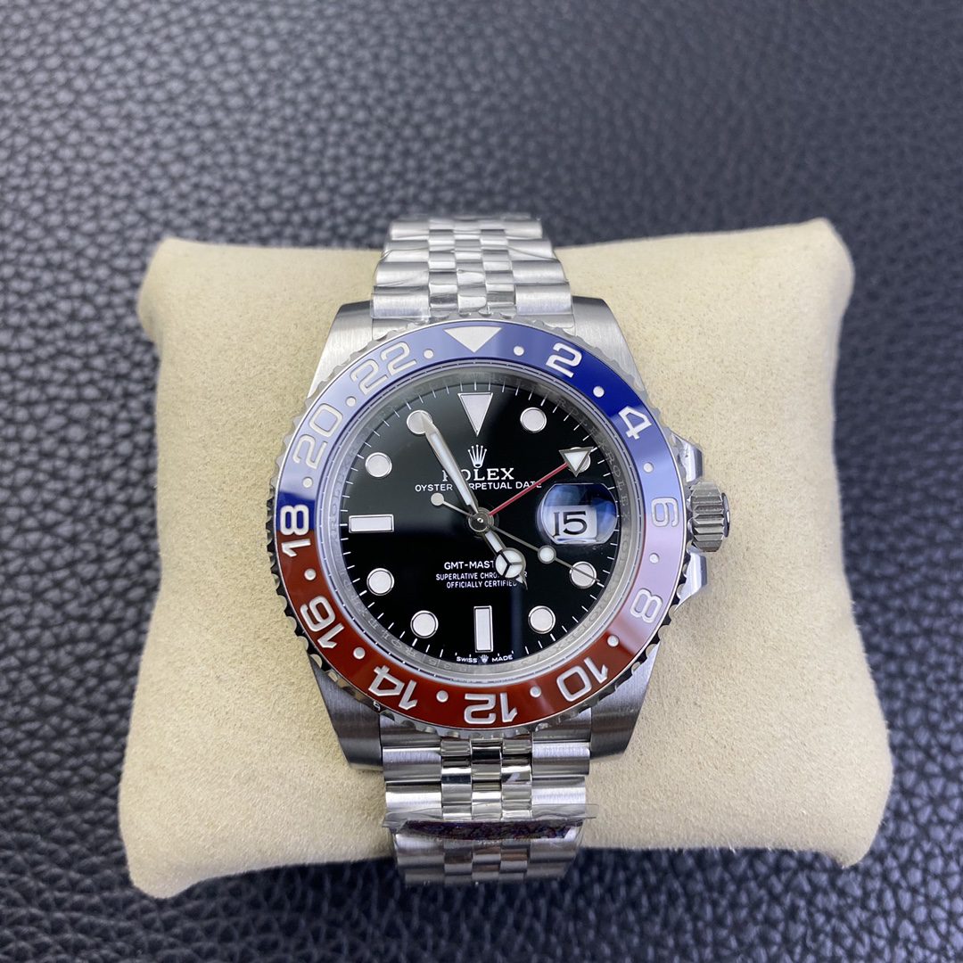 Rolex GMT Master II 40mm 126710BLOR-001 Clean Factory 1:1 Best Edition 904L SS Case Watch A3285 Green Hands