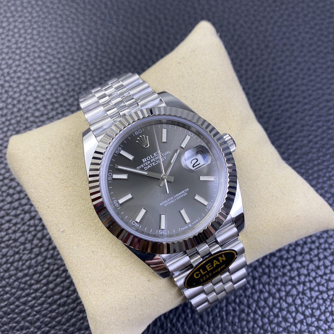 Rolex Datejust 41mm 126334-0014 Clean Factory 1: 1 Best Edition 904L SS Case Watch A3235