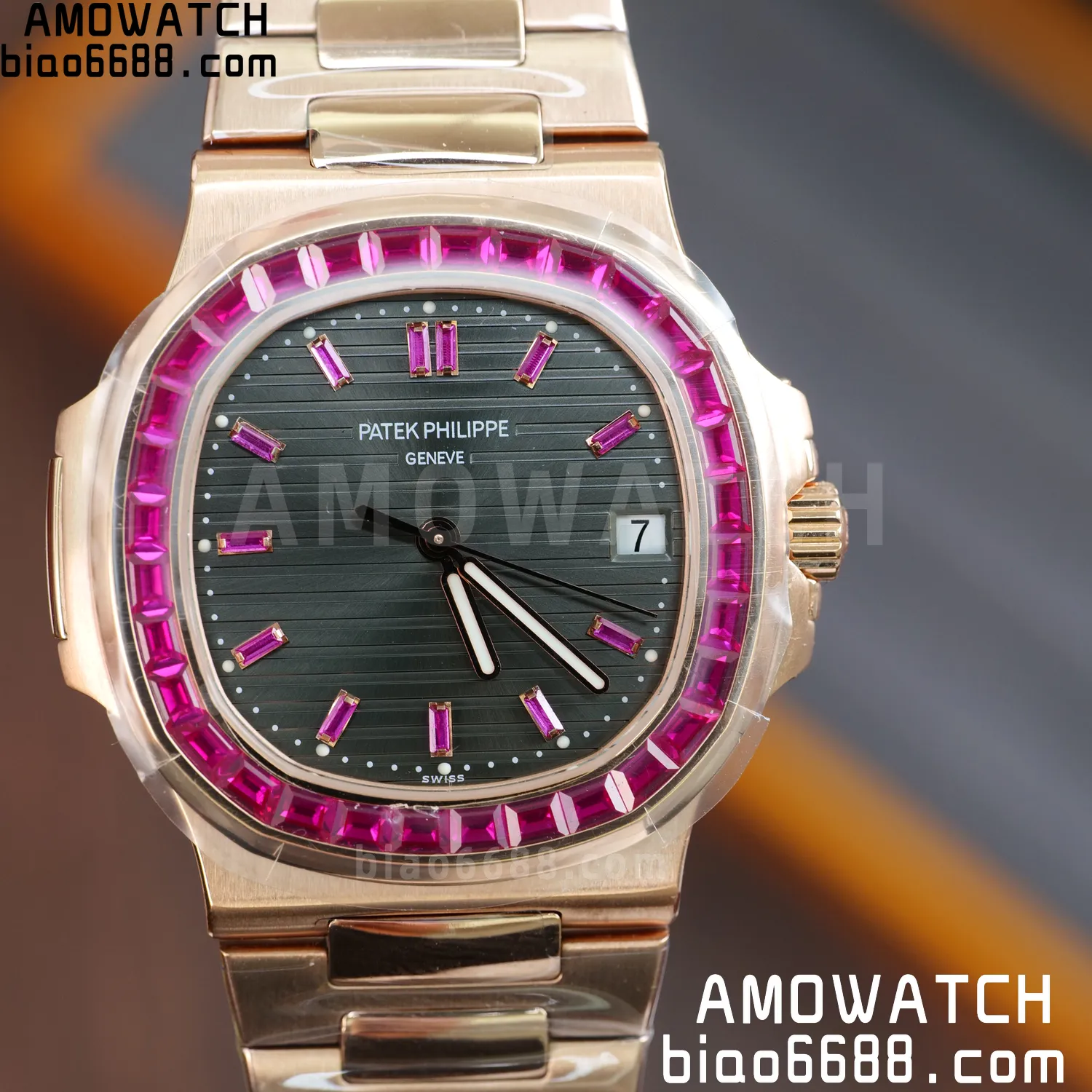 Patek Philippe Nautilus 5711 GR Factory 1:1 Best Edition Watch Asian Clone Calibre 324 63 2bd17a7664f1997 AMO Watch