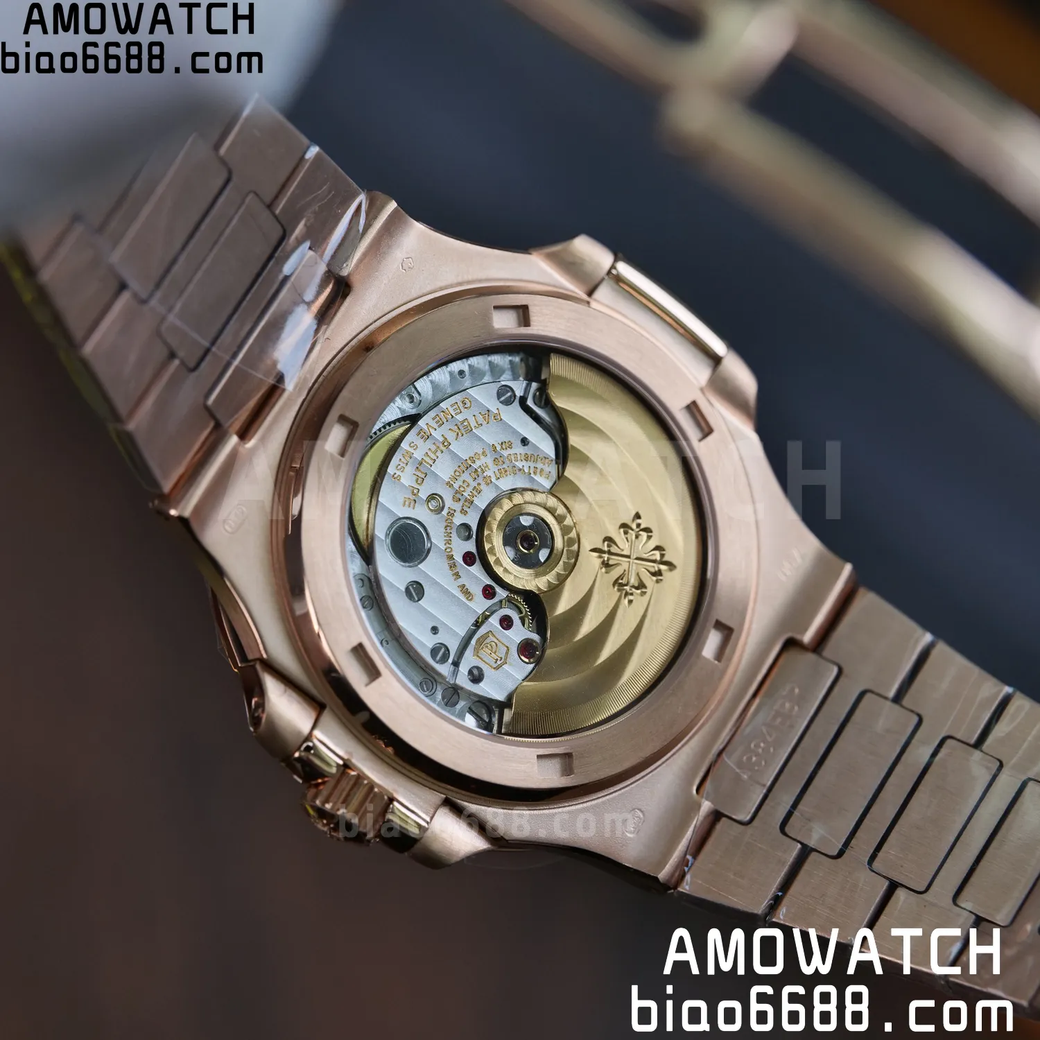 Patek Philippe Nautilus 5711 GR Factory 1:1 Best Edition Watch Asian Clone Calibre 324 74 6cae2968c4da2e0 AMO Watch
