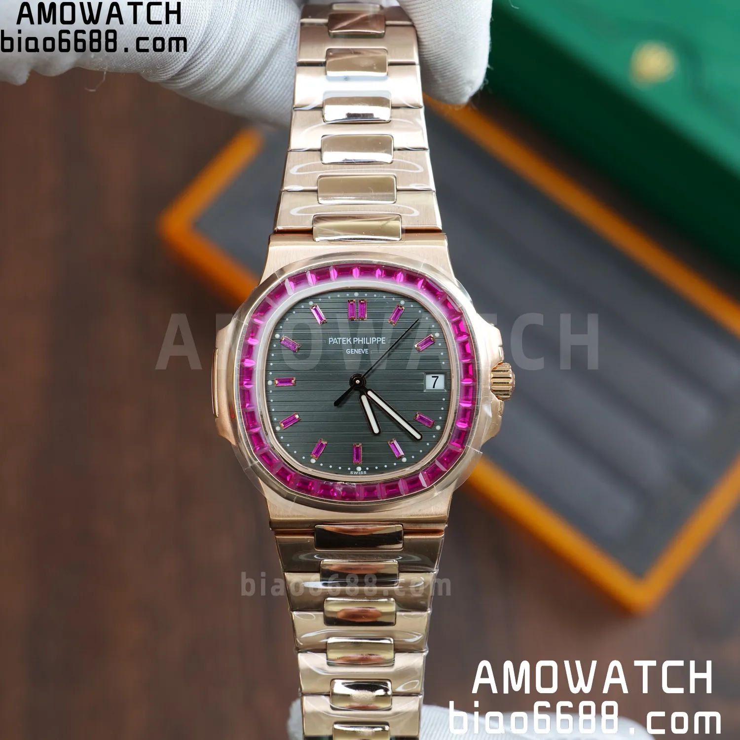 Patek Philippe Nautilus 5711 GR Factory 1:1 Best Edition Watch Asian Clone Calibre 324 62 b8d53ddd289d163 AMO Watch