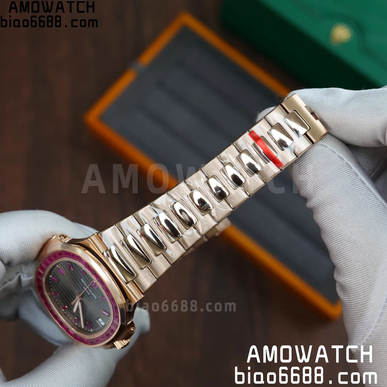 Patek Philippe Nautilus 5711 GR Factory 1:1 Best Edition Watch Asian Clone Calibre 324 60 bb6748d0dbdfdc6 AMO Watch