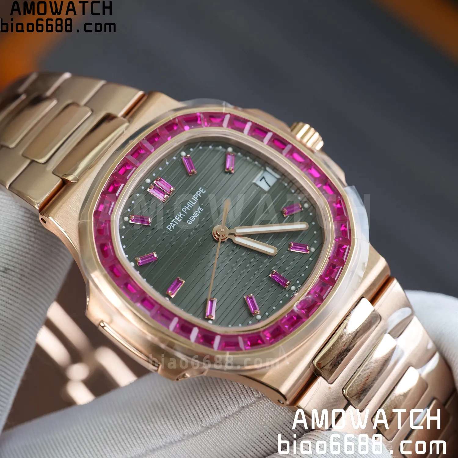 Patek Philippe Nautilus 5711 GR Factory 1:1 Best Edition Watch Asian Clone Calibre 324 68 e996db0c33da8b6 AMO Watch