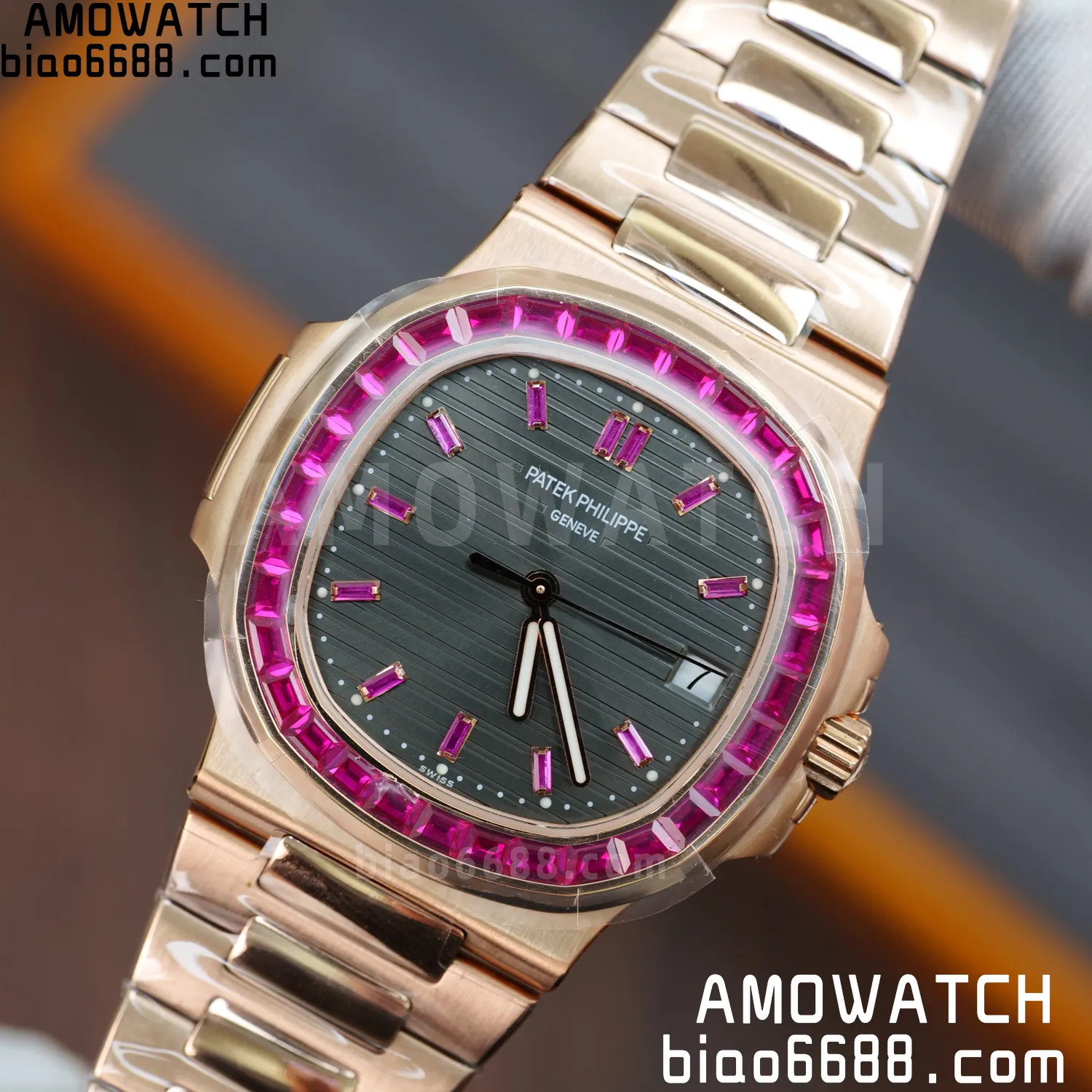 Patek Philippe Nautilus 5711 GR Factory 1:1 Best Edition Watch Asian Clone Calibre 324 72 f6a80aec47ac21e AMO Watch