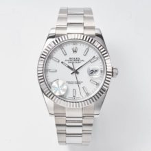 Rolex  DateJust 41 126334 WF 1:1 Best Edition 904L Steel White Dial on SS strap SA3235