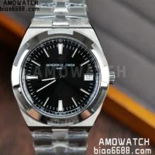 Vacheron Constantin Overseas 4500V/110A-B483 SS PPF 1:1 Best Edition Black Dial on SS Bracelet A5100