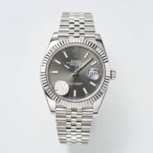 Rolex  DateJust 41 126334 WF 1:1 Best Edition 904L Steel Gray Dial on SS strap SA3235