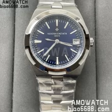 Vacheron Constantin Overseas 4500V/110A-B128 SS ZF 1:1 Best Edition Blue Dial on SS Bracelet A5100