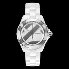 CHANEL H5581 J12 38mm East Factory 1:1 Best Edition White Ceramic Sapphire Caseback White Numeral Dial on Bracelet A12.1