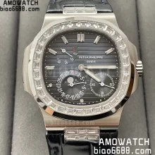 GR厂 PATEK PHILIPPE百达翡丽运动优雅系列5724G-001腕表(鹦鹉螺)