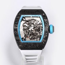 BBR厂 RICHARD MILLE理查德米勒（理查德米尔）RM055 RM-055 NTPT碳纤维表壳橡胶表带腕表