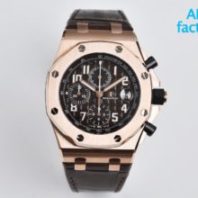 AP Royal Oak Offshore Diver 42mm 26470OR.OO.A099CR.01 APF 1:1 Best Edition Brown Dial on Leather strap