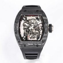 BBR厂 RICHARD MILLE理查德米勒（理查德米尔）RM055 RM-055 NTPT碳纤维表壳橡胶表带腕表