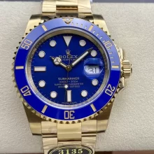 C厂 Clean厂 【V4版全金】Rolex劳力士潜航者型系列m116618lb-0003 蓝盘腕表 全金蓝水鬼