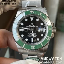 ROLEX Submariner 41mm 126610 LN Black Ceramic 904L Steel Clean Factory 1:1 Best Edition VR3235