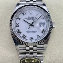 Clean厂 【36mm】Rolex劳力士日志型系列m126234-0025腕表