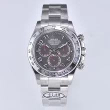 Rolex Daytona 116519 Clean Factory 1:1 Best Edition Gray Dial Arabic Markers on SS Bracelet SA4130 V2