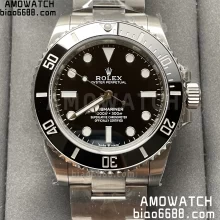 Rolex Submariner 41mm 124060 No Date Black Ceramic 904L Steel VSF 1:1 Best Edition VS3230