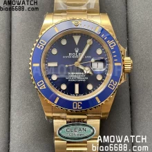 C厂 Clean厂 全金蓝水鬼 Rolex劳力士潜航者型系列m126618lb-0002腕表