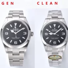 对比评测：C厂 Clean厂 【36mm】Rolex劳力士探险家型系列m124270-0001腕表