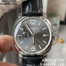 Panerai PAM1250 PAM01250  Luminor Due 42mm VSF Best Edition Gray Dial on Black Leather Strap P900