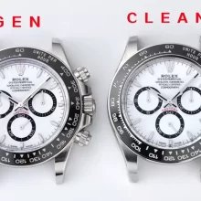 对比评测：Clean厂 Rolex劳力士宇宙计型迪通拿系列m126500ln-0001腕表【熊猫迪】
