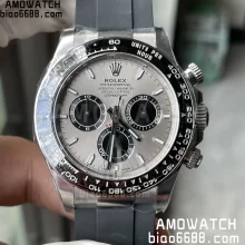 Rolex Daytona 126519 Clean Factory 1:1 Best Edition Grey Dial on Oysterflex Rubber Strap SH4131